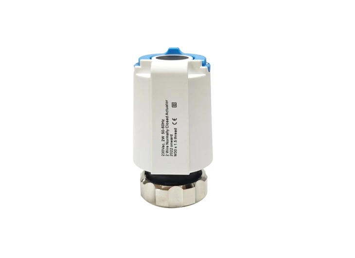 Blue Manual Thermal Actuator Valve