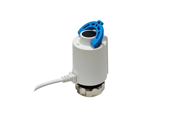 Blue Manual Thermal Actuator Valve