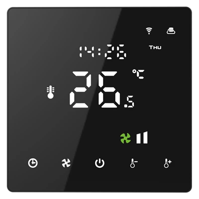 Termòstat de la unitat de bobina de ventilador d’estil prim